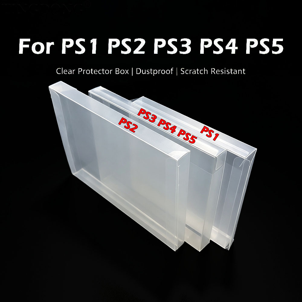 Pet Supplies Stores - 1‑10PCS Clear PET Game Protector Box