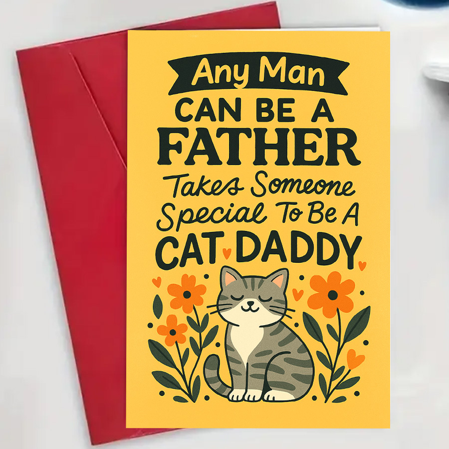 1Pcs Father's Day Greeting Car - Pet Supplies Gift Card review and price