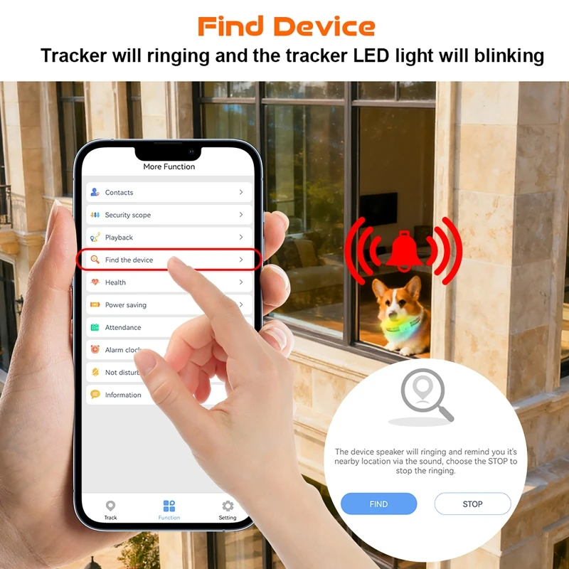 GPS Pet Tracker with Colorful  - Pet Gps Tracker Collar review and price