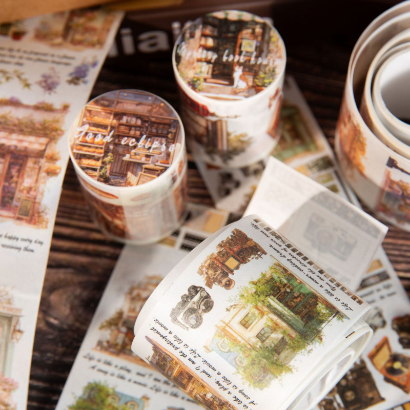 5x200cm Retro Food Shop Tape S - Pet Supplies Stores review and price