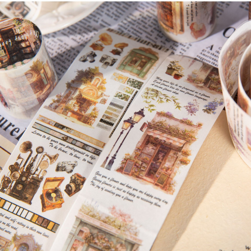 5x200cm Retro Food Shop Tape S - Pet Supplies Stores review and price